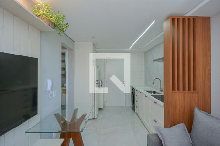 Sala/Cozinha de apartamento à venda com 2 quartos, 34m² em Socorro, São Paulo