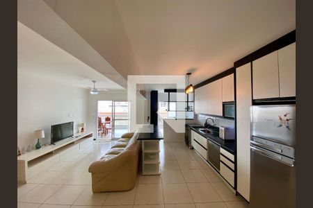 Sala/Cozinha de apartamento para alugar com 3 quartos, 168m² em Vila Assuncao, Praia Grande