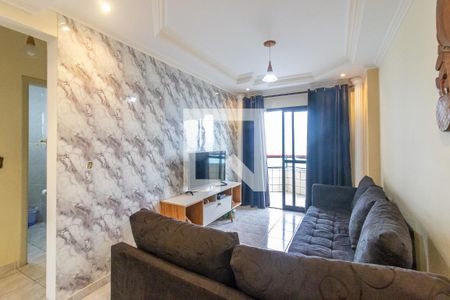 Sala de apartamento para alugar com 2 quartos, 96m² em Guilhermina, Praia Grande