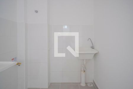 Área de serviço de apartamento à venda com 2 quartos, 38m² em Vila Palmares, Santo André