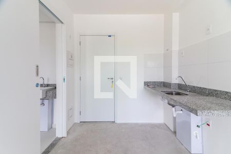 Sala e Cozinha de kitnet/studio para alugar com 1 quarto, 32m² em Butantã, São Paulo