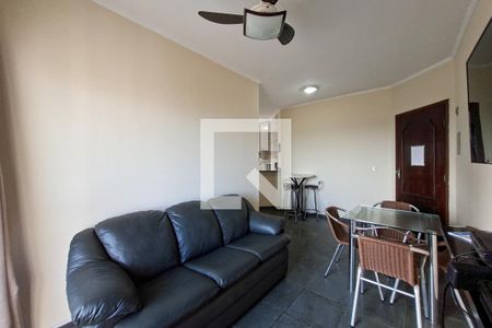 Sala de apartamento para alugar com 2 quartos, 65m² em Vila Caiçara, Praia Grande