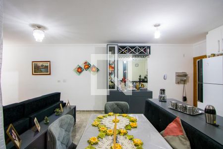 Sala/Cozinha de apartamento à venda com 2 quartos, 92m² em Vila Alpina, Santo André