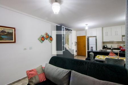 Sala/Cozinha de apartamento à venda com 2 quartos, 92m² em Vila Alpina, Santo André