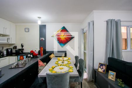 Sala/Cozinha de apartamento à venda com 2 quartos, 92m² em Vila Alpina, Santo André