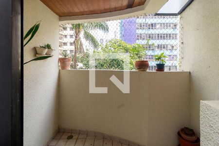 Sala - Varanda de apartamento para alugar com 2 quartos, 89m² em Brooklin, São Paulo