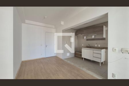 Sala/Cozinha de apartamento à venda com 2 quartos, 57m² em Vila Homero Thon, Santo André