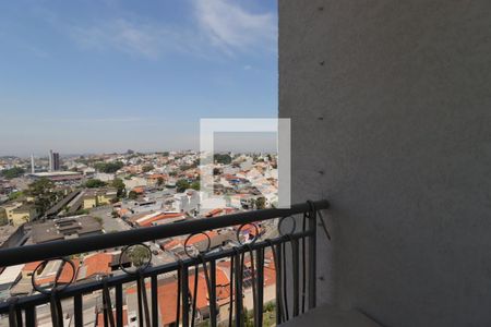 Varanda da Sala de apartamento à venda com 2 quartos, 56m² em Parque Erasmo Assunção, Santo André