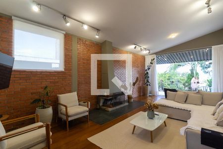 Sala de Estar de casa à venda com 3 quartos, 370m² em Brooklin, São Paulo
