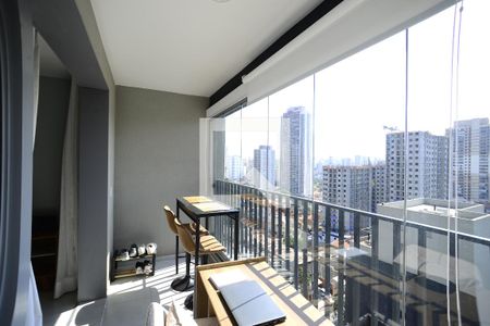Varanda de kitnet/studio para alugar com 1 quarto, 36m² em Ipiranga, São Paulo