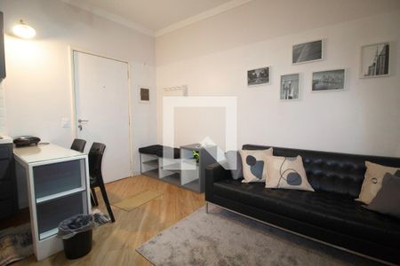 Sala/Cozinha de apartamento para alugar com 1 quarto, 35m² em Jardim Paulista, São Paulo