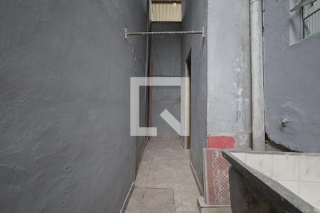 Área de Serviço de casa para alugar com 1 quarto, 60m² em Jardim Irene, Santo André