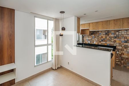 Sala de apartamento para alugar com 2 quartos, 44m² em Venda Nova, Belo Horizonte
