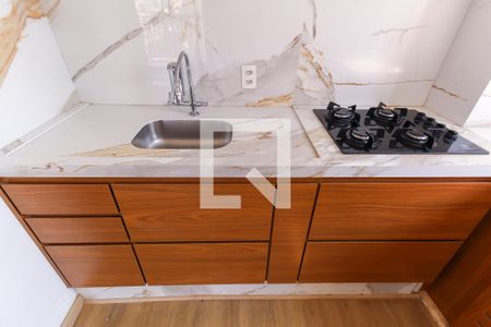 Sala/Cozinha de apartamento à venda com 2 quartos, 40m² em Belenzinho, São Paulo
