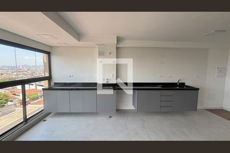 Sala  de apartamento para alugar com 3 quartos, 65m² em Vila Assunção, Santo André
