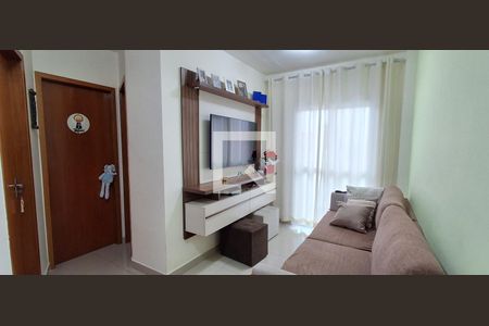 Sala de apartamento para alugar com 2 quartos, 70m² em Santa Maria, São Caetano do Sul