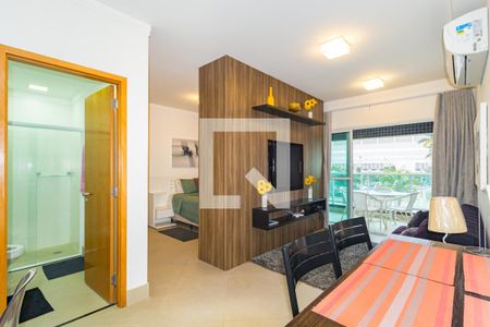 Sala de apartamento à venda com 1 quarto, 57m² em Vila Regente Feijó, São Paulo