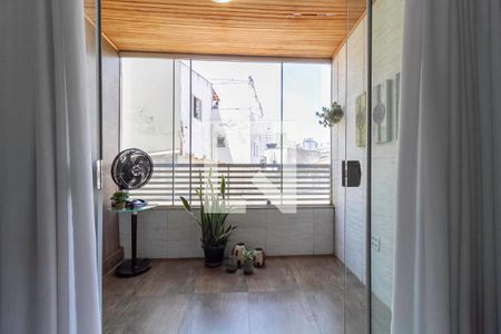 Varanda da Sala de apartamento à venda com 2 quartos, 55m² em Graça, Belo Horizonte