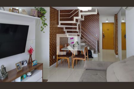 Sala  de apartamento à venda com 4 quartos, 206m² em Freguesia (jacarepaguá), Rio de Janeiro