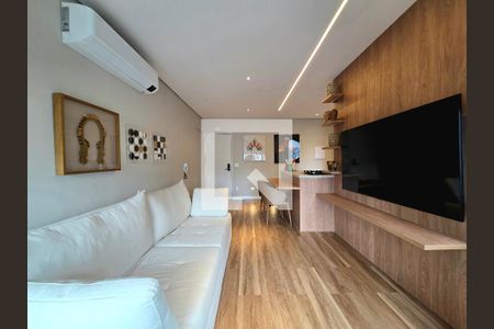 Sala de apartamento para alugar com 1 quarto, 50m² em Itaim Bibi, São Paulo