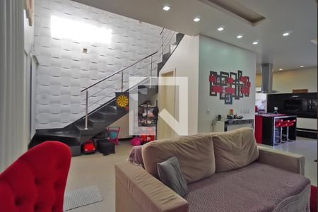 Sala de casa de condomínio à venda com 3 quartos, 241m² em Sarandi, Porto Alegre