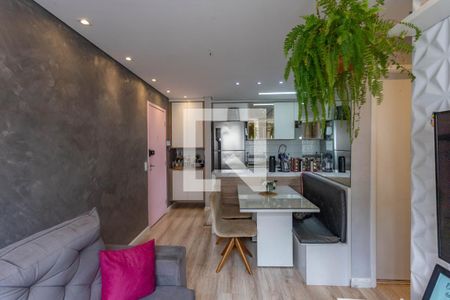 Sala de apartamento à venda com 2 quartos, 42m² em Campanário, Diadema