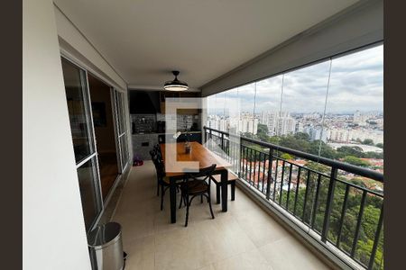 Varanda gourmet de apartamento à venda com 3 quartos, 121m² em Lauzane Paulista, São Paulo