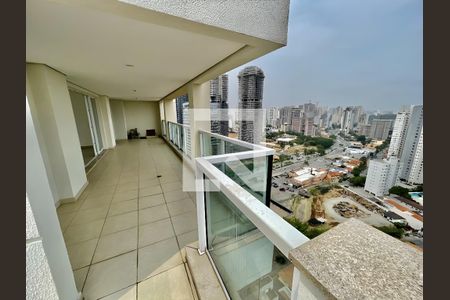 Varanda de apartamento para alugar com 3 quartos, 227m² em Santo Amaro, São Paulo