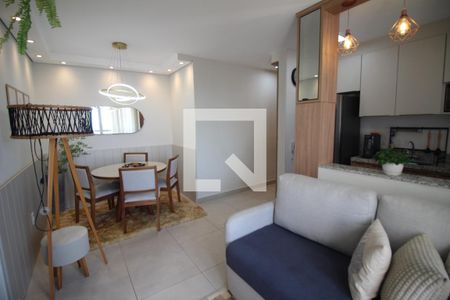 Sala de apartamento à venda com 3 quartos, 82m² em Diamante, Belo Horizonte