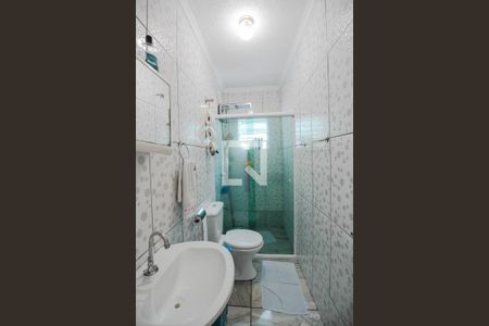 Banheiro da Suíte de casa para alugar com 2 quartos, 150m² em Residencial Parque Cumbica, Guarulhos
