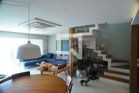 Sala de apartamento para alugar com 5 quartos, 354m² em Barra da Tijuca, Rio de Janeiro