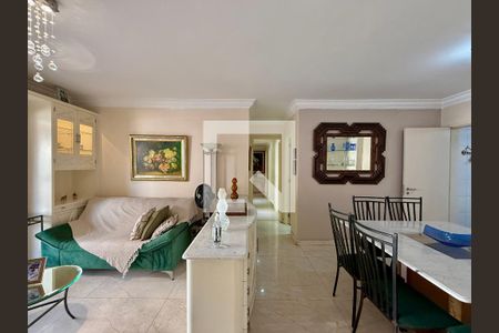 Sala de apartamento à venda com 3 quartos, 129m² em Brooklin, São Paulo