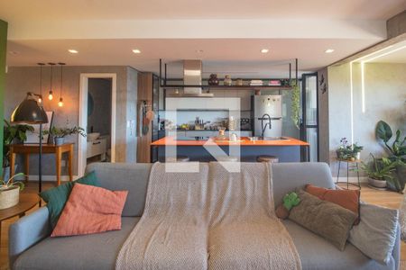 Sala de apartamento à venda com 2 quartos, 109m² em Cristal, Porto Alegre