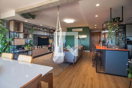 Sala de apartamento à venda com 2 quartos, 109m² em Cristal, Porto Alegre