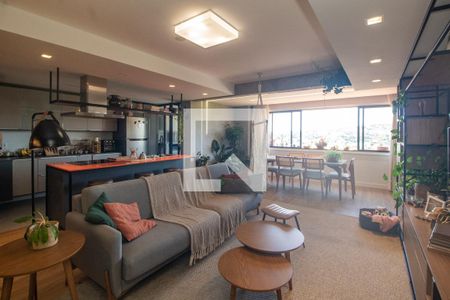 Sala de apartamento à venda com 2 quartos, 109m² em Cristal, Porto Alegre