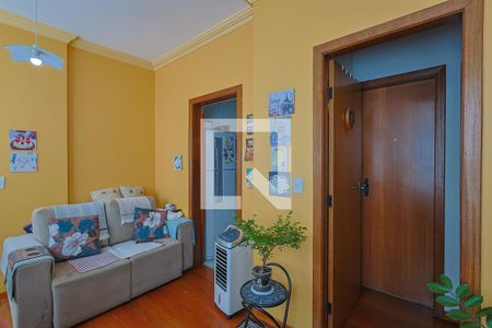 Sala de apartamento à venda com 2 quartos, 54m² em Jardim America, Belo Horizonte