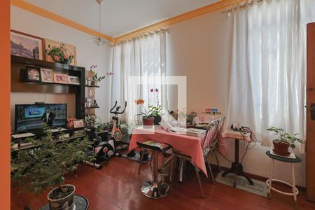 Sala de apartamento à venda com 2 quartos, 54m² em Jardim America, Belo Horizonte