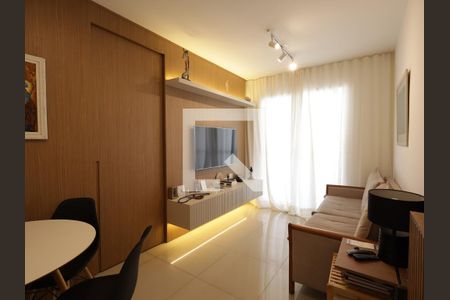 Sala de apartamento à venda com 2 quartos, 49m² em Parque Reboucas, São Paulo