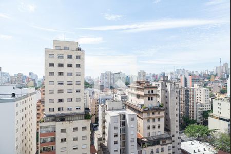 Vista da Sala/Quarto de kitnet/studio à venda com 1 quarto, 24m² em Consolação, São Paulo