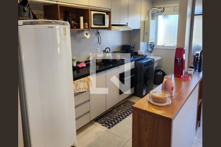 Cozinha e Área de Serviço de apartamento à venda com 2 quartos, 56m² em Partenon, Porto Alegre