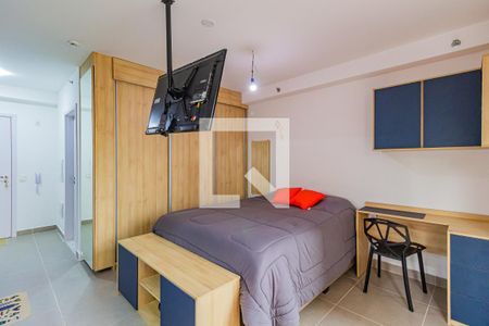 Sala/Quarto de kitnet/studio para alugar com 1 quarto, 50m² em Santo Amaro, São Paulo