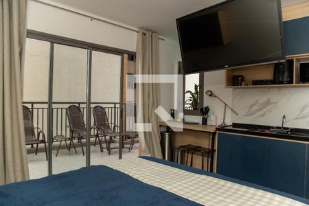 Studio de kitnet/studio para alugar com 1 quarto, 50m² em Santo Amaro, São Paulo