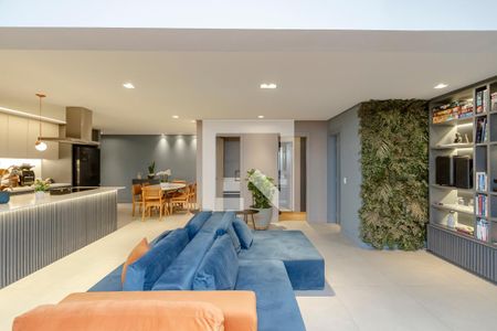 Sala de apartamento à venda com 2 quartos, 110m² em Jardim das Acacias, São Paulo