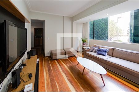 Sala de apartamento à venda com 3 quartos, 105m² em Buritis, Belo Horizonte
