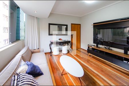 Sala de apartamento à venda com 3 quartos, 105m² em Buritis, Belo Horizonte