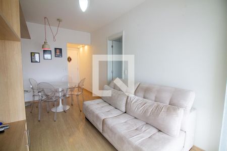 Sala de apartamento à venda com 1 quarto, 50m² em Jardim Aeroporto, São Paulo