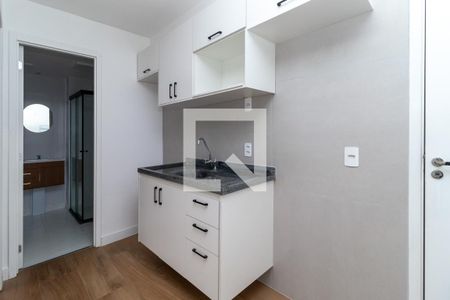 Sala/Cozinha de apartamento para alugar com 1 quarto, 25m² em Barra Funda, São Paulo