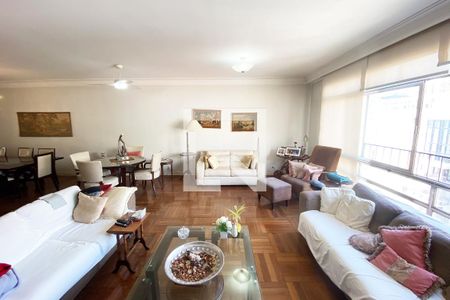 Sala de apartamento à venda com 3 quartos, 185m² em Jardim Paulista, São Paulo