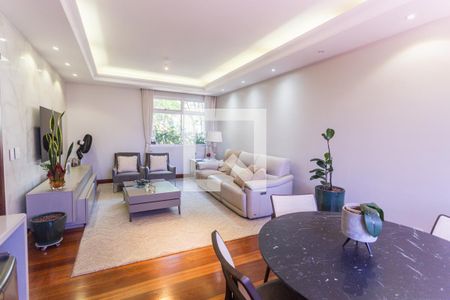 Sala 1 de apartamento à venda com 4 quartos, 280m² em Anchieta, Belo Horizonte