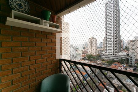Varanda de apartamento à venda com 2 quartos, 56m² em Tatuapé, São Paulo